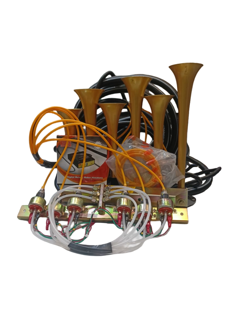 Roots Special : 50ft Mewati Pressure Horn With Golden Pipe