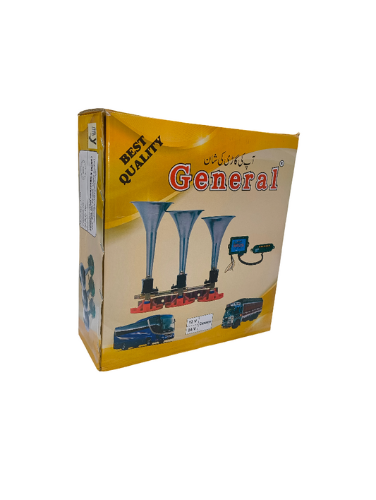 3 pipe general horn