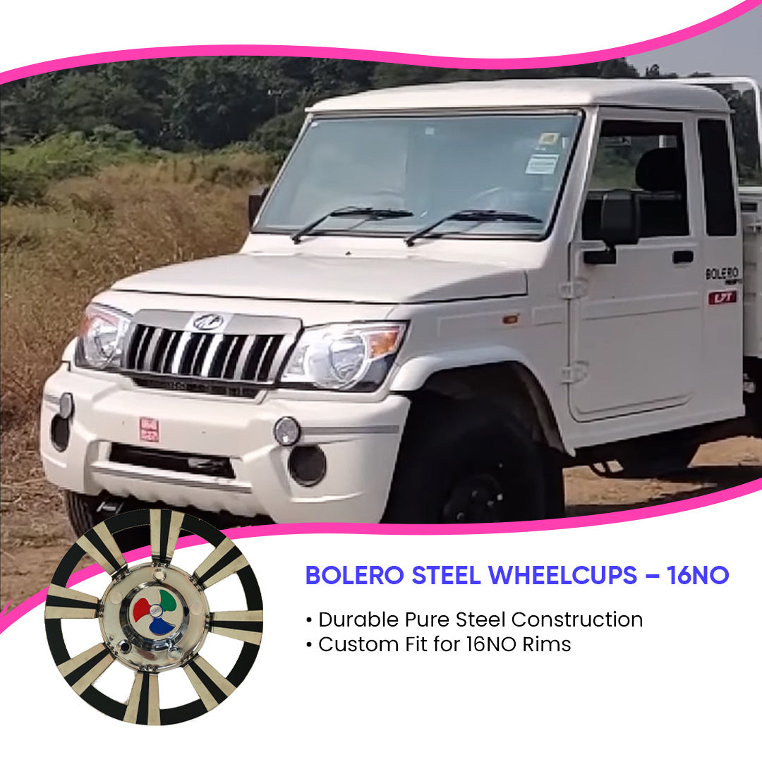 BOLERO STEEL WHEELCUP 16NO