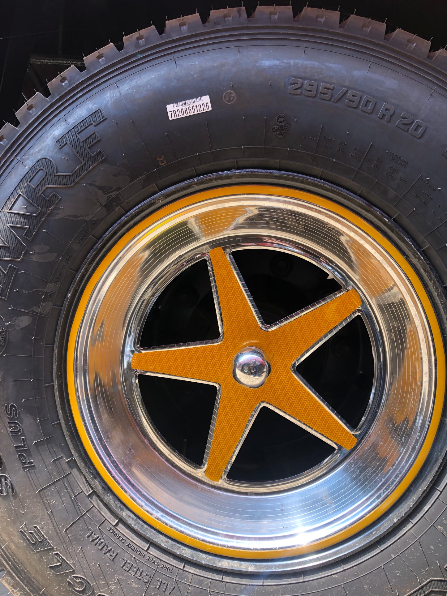 Star Steel Wheelcup Rear/Back Type