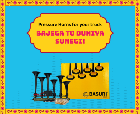 pressure horns for truck banner