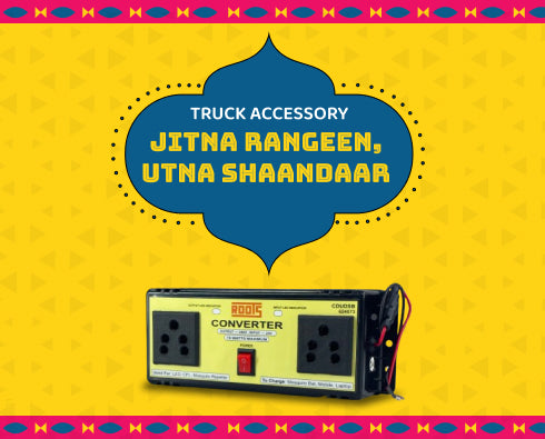 Truck accessory banner