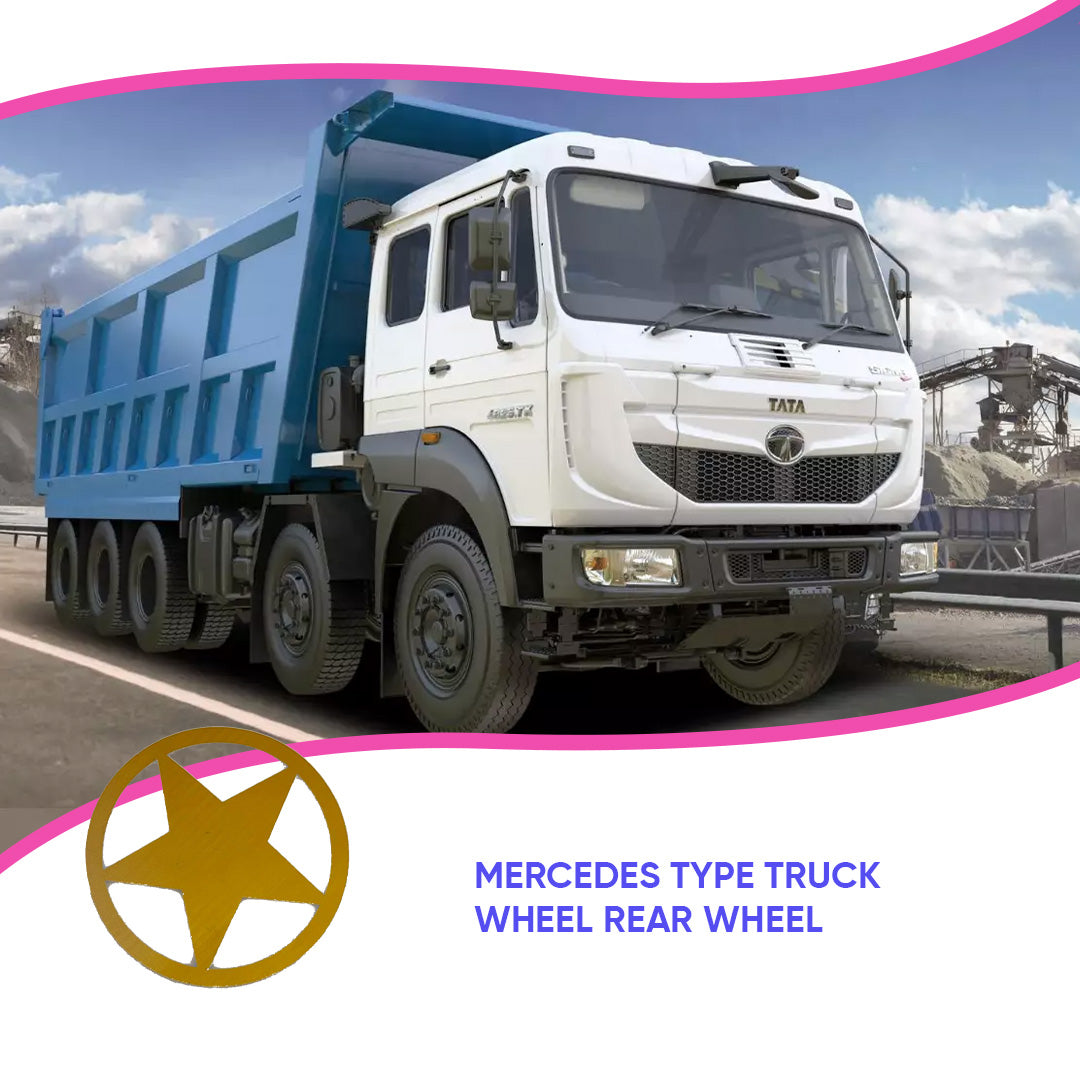 Star Type Truck Wheel Rear/Back Wheel