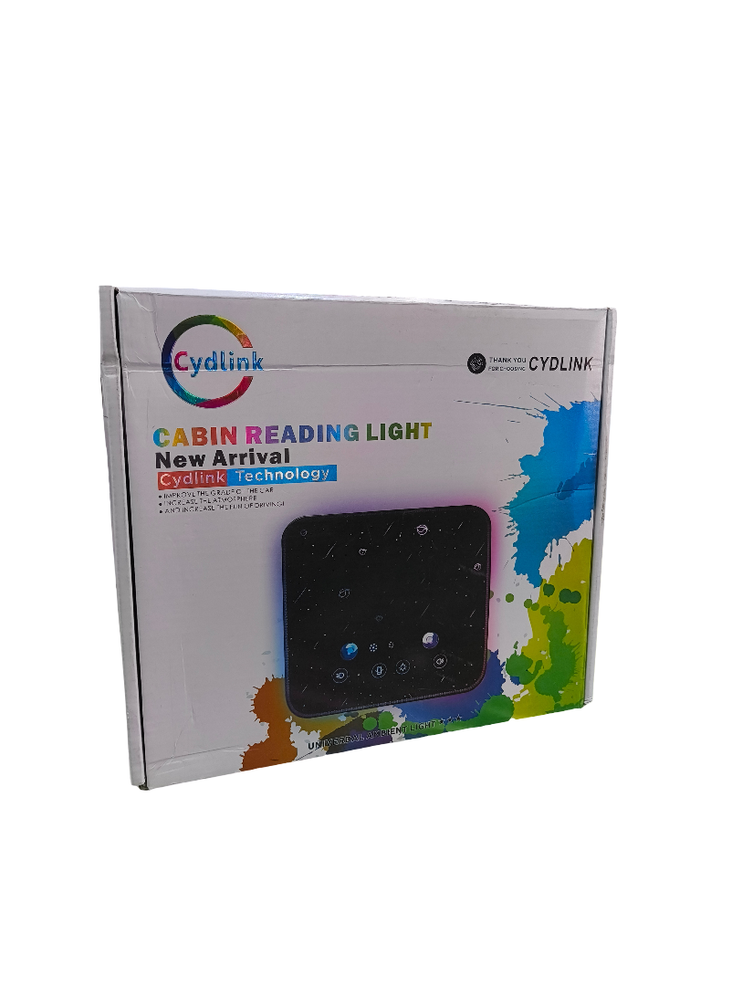 Cydlink cabin reading light packaging on a white background