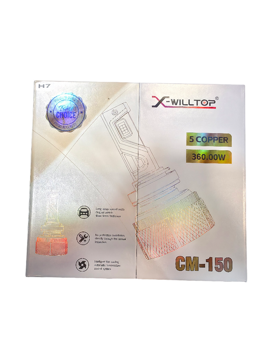 X- WILLTOP H7 TUBELIGHT