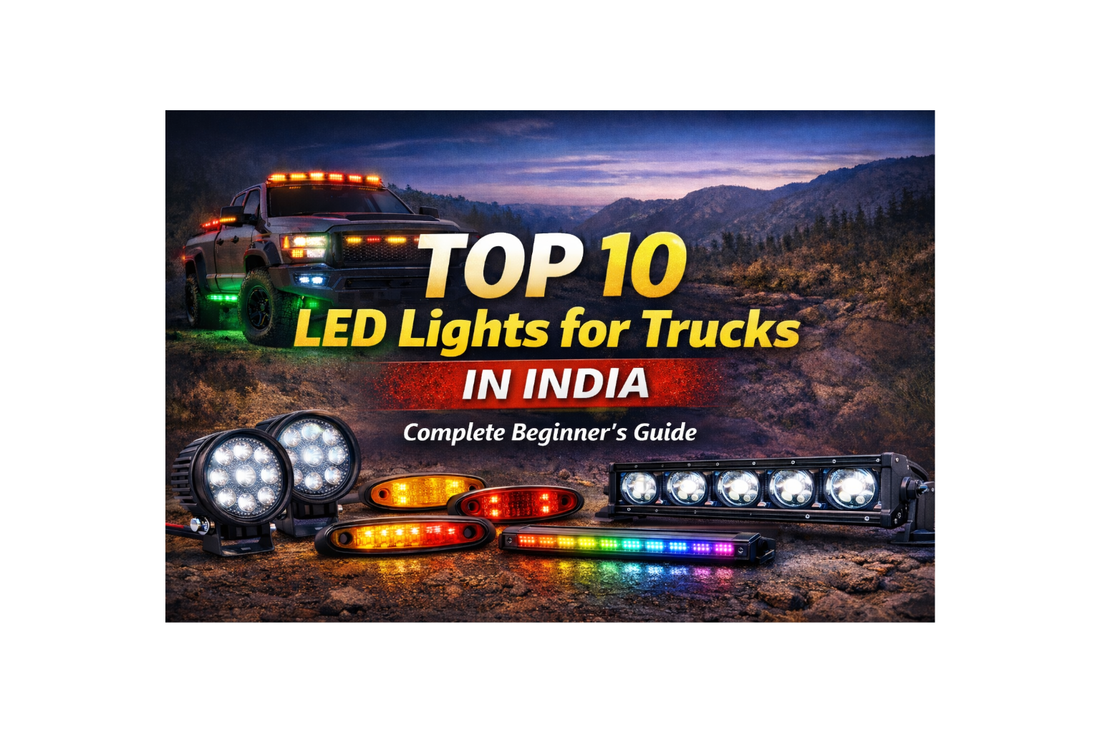Top 10 LED Lights for Trucks in India – Complete Beginner’s Guide