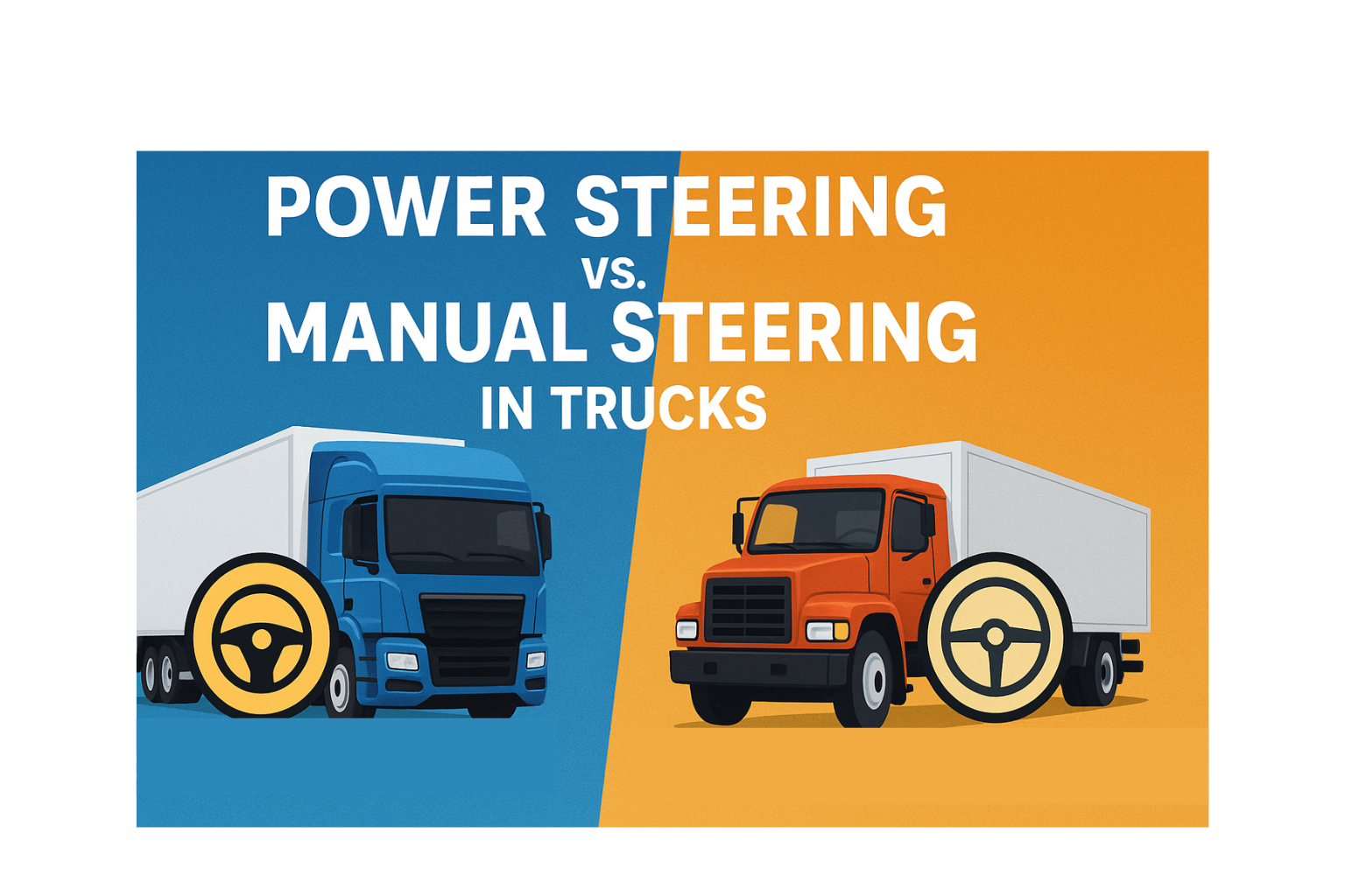 Power Steering vs. Manual Steering in Trucks: Pros & Cons