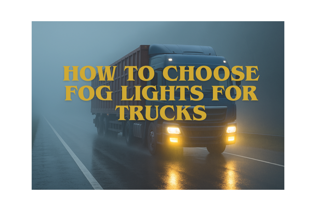 How to Choose Fog Lights for Trucks: A Buyer’s Guide
