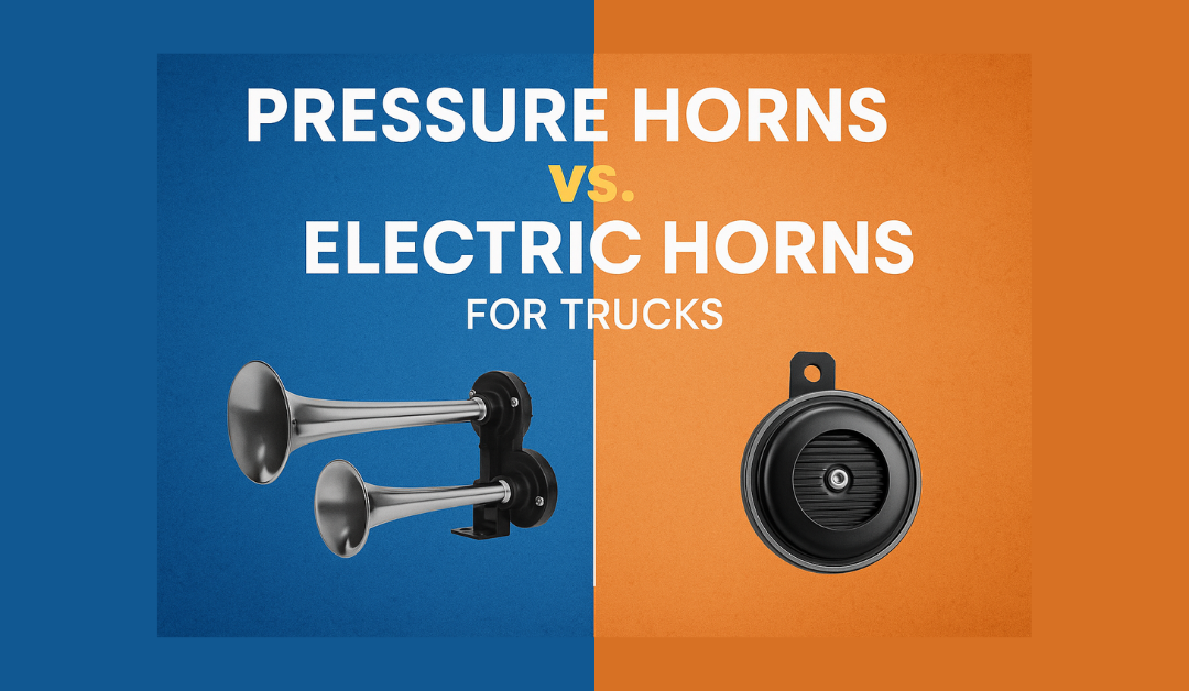 pressure horn vs  electric horn