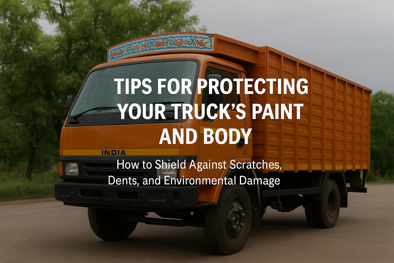 Top Tips to Protect Your Truck Paint and Body from Damage