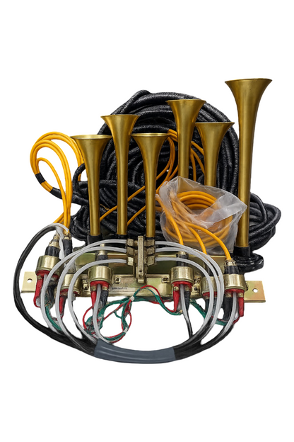 Roots Special : 50ft Mewati Pressure Horn With Golden Pipe