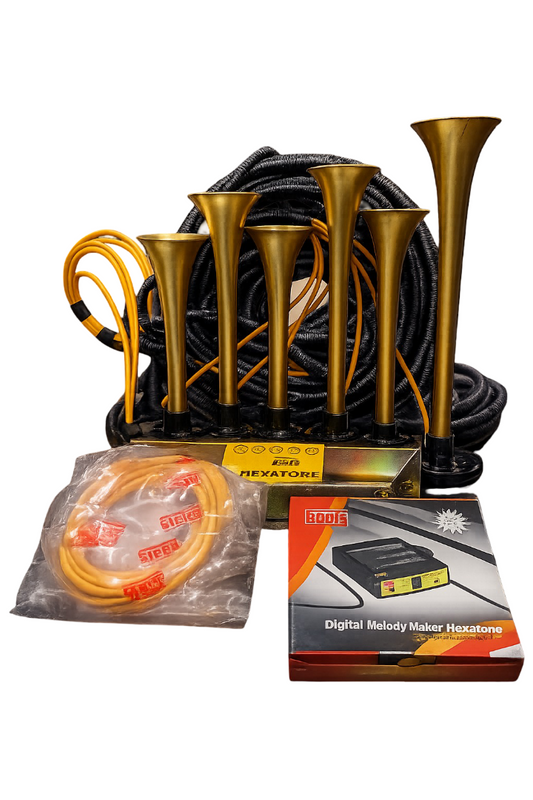 Roots Special : 50ft Mewati Pressure Horn With Golden Pipe