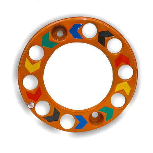 10 NUT COLOUR WHEELCUPS