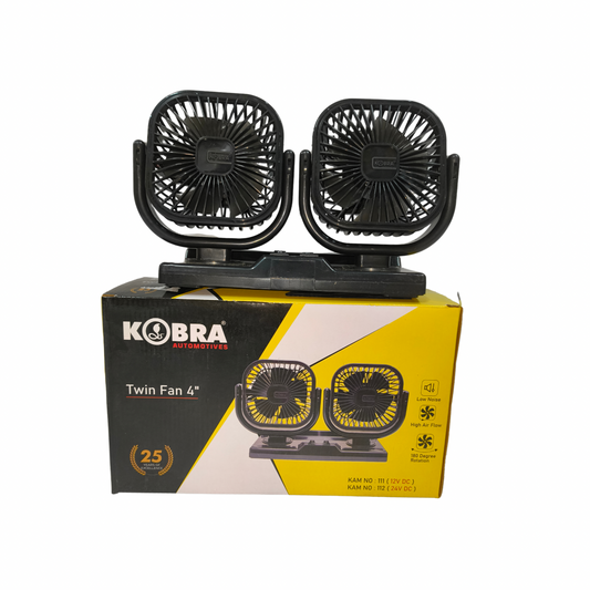 Kobra-twin fan 4inch