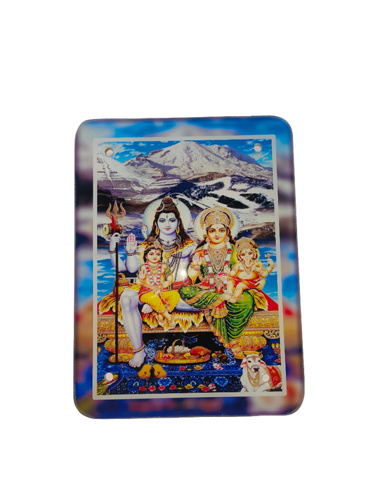 Printed glass photo