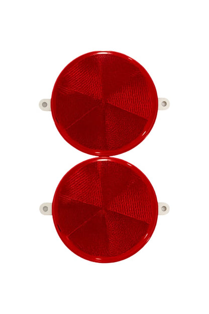 Round Red Reflector : Dark Eye