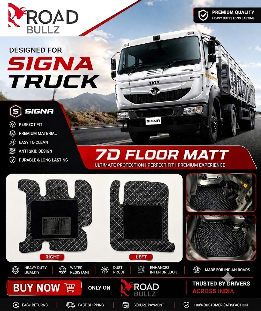 7D Floor Mat for Tata Signa Truck