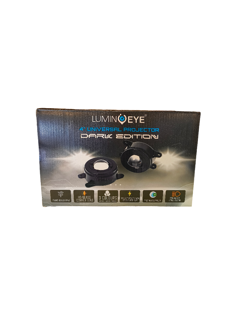 4'' Universal Projector Dark Edition