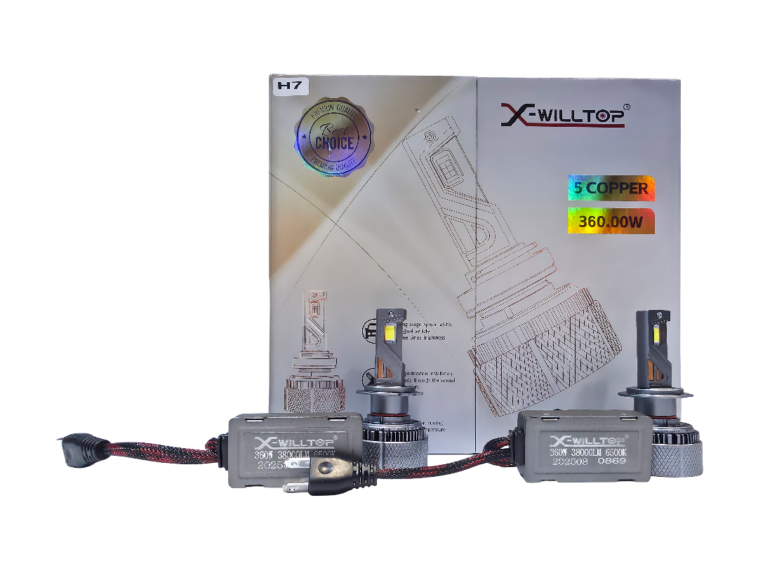 X- WILLTOP H7 TUBELIGHT