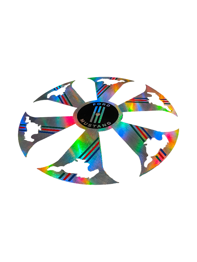 407 Rear 6 Cut Wheel Cap