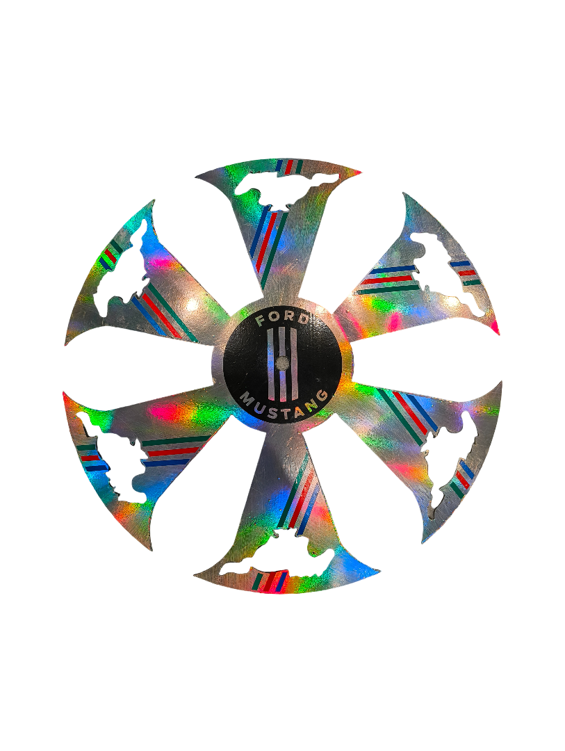 407 Rear 6 Cut Wheel Cap