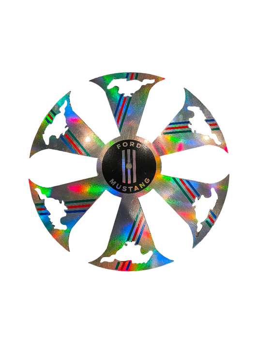 407 Rear 6 Cut Wheel Cap