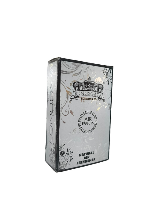 Kingscote London air freshener box on a white background