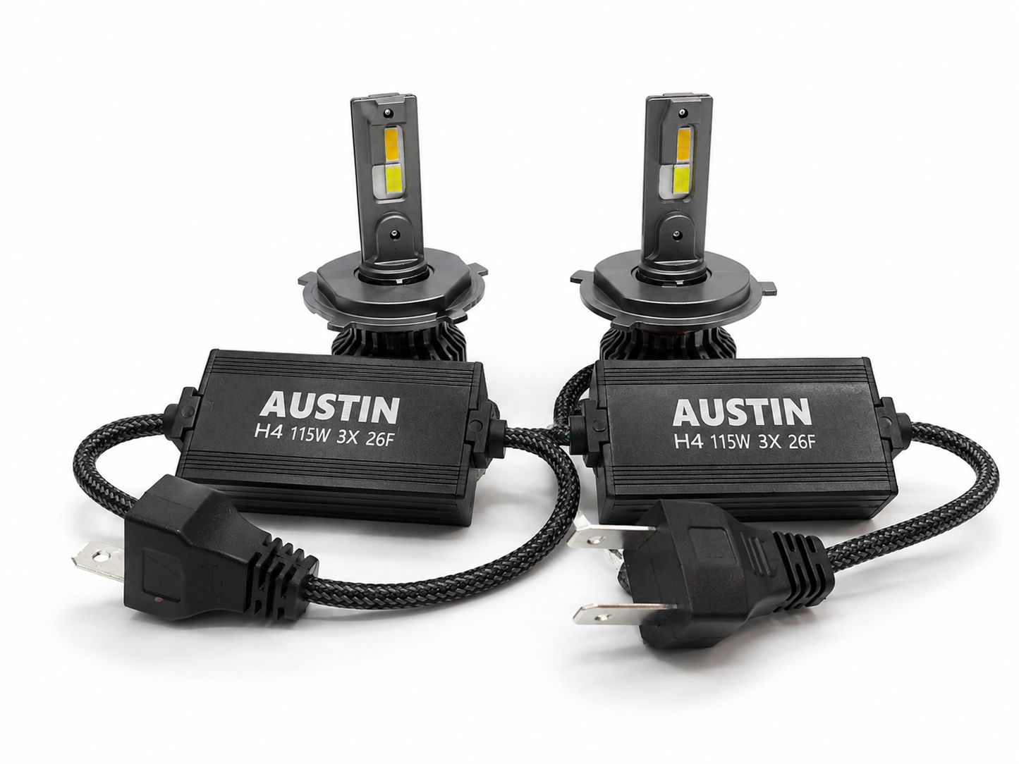 Austin 3 In 1 colour LED Headlight (H4)