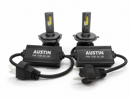 Austin 3 In 1 colour LED Headlight (H4)