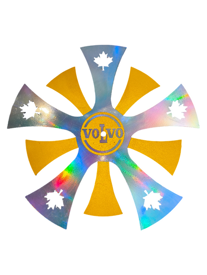 10 Cut Rear Wheel Cap