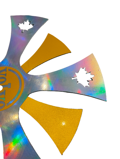 10 Cut Rear Wheel Cap