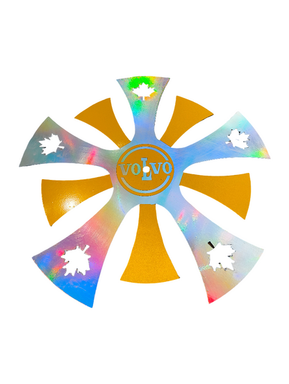 10 Cut Rear Wheel Cap