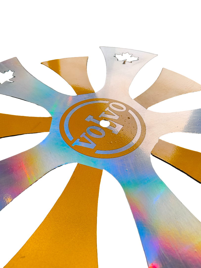 10 Cut Rear Wheel Cap