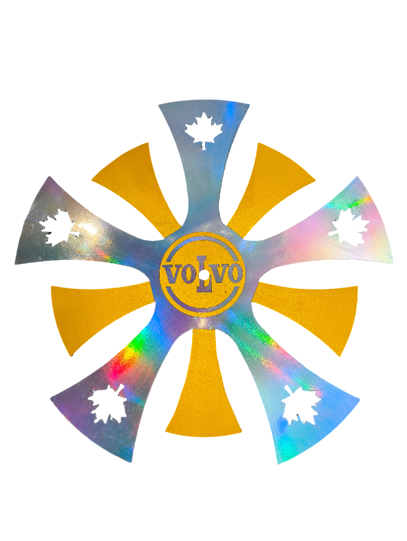 10 Cut Rear Wheel Cap